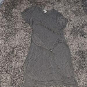 Time and Tru Charcoal Mini Dress